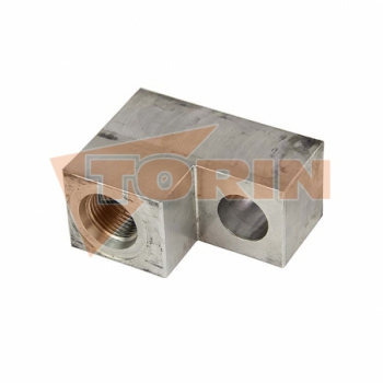 Aluminium block safety valve