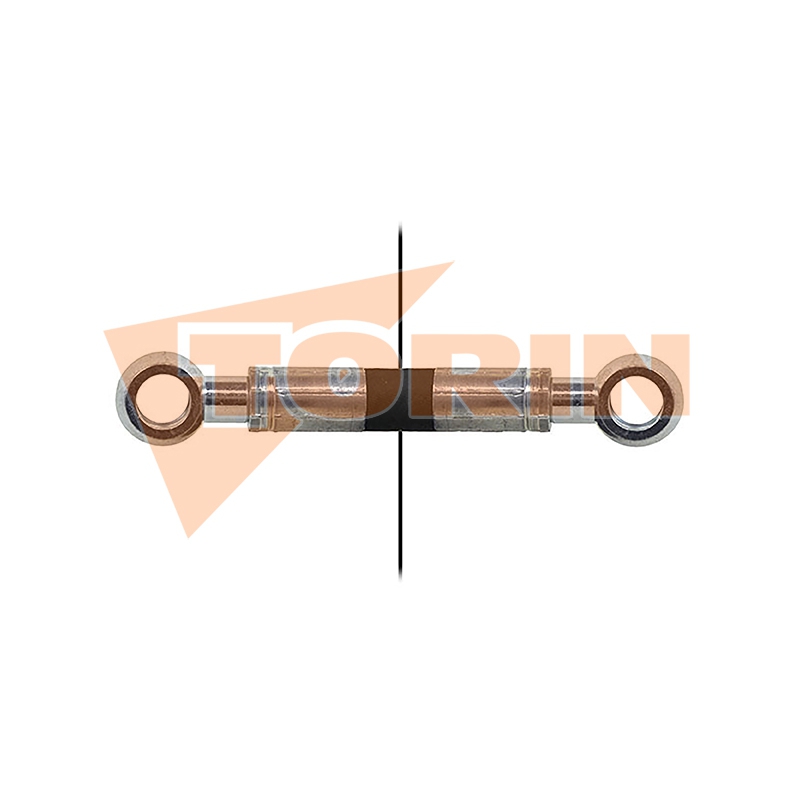 Wąż hydrauliczny oczko Ø1/4/oczko 1/4- długość 500mm
